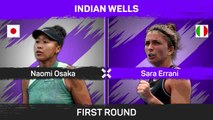 Osaka beats Errani to make winning Indian Wells start