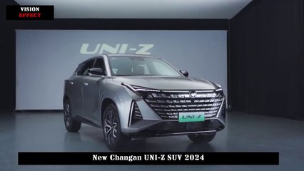 The Latest Masterpiece of Changan's UNI Series , New Changan UNI-Z SUV 2024