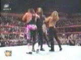 The Undertaker Double Chokeslams Bret Hart And Shawn Michael