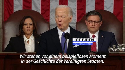 Video herunterladen: Biden warnt vor Angriff auf Demokratie