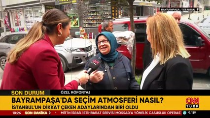 Bayrampaşa'da seçim atmosferi nasıl? İstanbul'un dikkat çeken adaylarından biri oldu