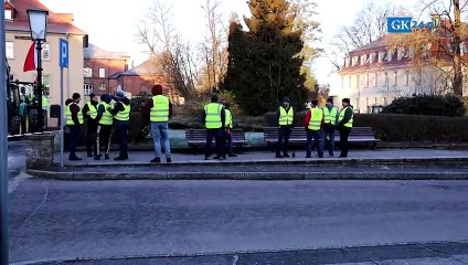 Protest rolników w Koszalinie