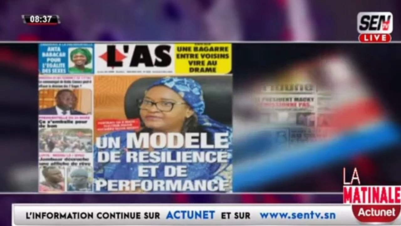 Revue de presse (Wolof) ZIK FM du jeudi 07 mars 2024 | Par Mantoulaye Thioub Ndoye