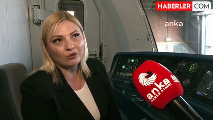 Ankara Metrosu'nda Kadın Vatman Çalışmaya Başladı