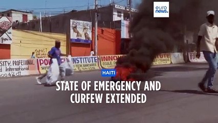 Haiti extends state of emergency and nighttime curfew