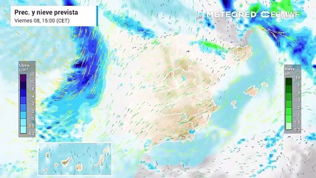 Final de semana con nubosidad abundantes y precipitaciones