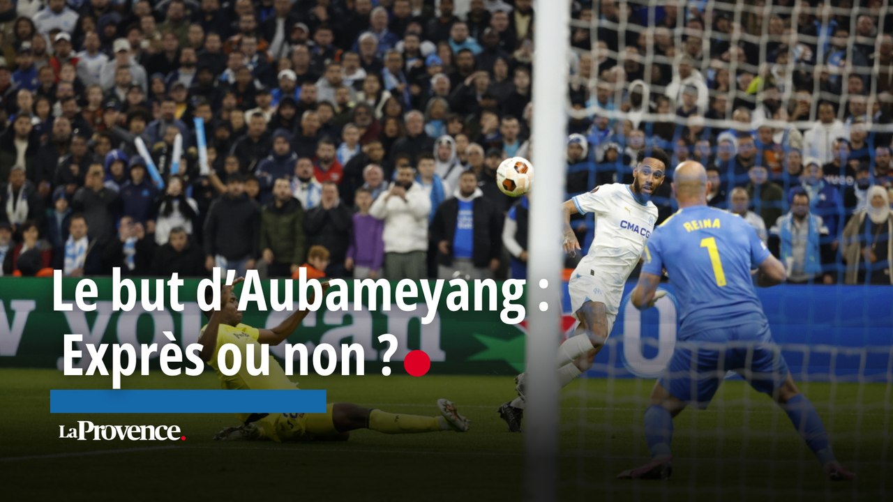Le but d'Aubameyang, exprès ou pas ?