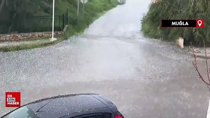 Bodrum'da sokaklar ve caddeler yine göle döndü