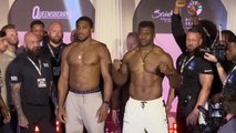 Poids lourds - Joshua vs. Ngannou, la pesée