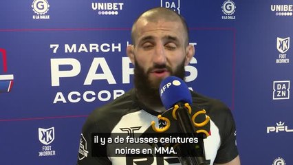 PFL Paris - Abdouraguimov : "On a fait un bon combat"