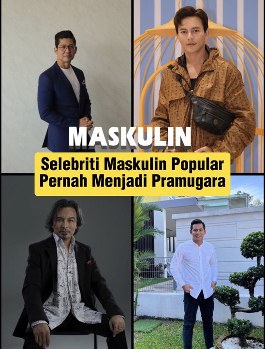 Selebriti Maskulin Popular Pernah Menjadi Pramugara