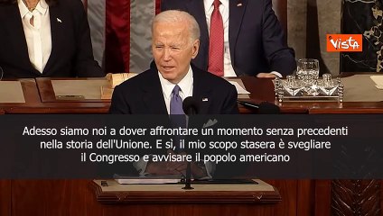 Biden: Libert? e democrazia sono sotto attacco