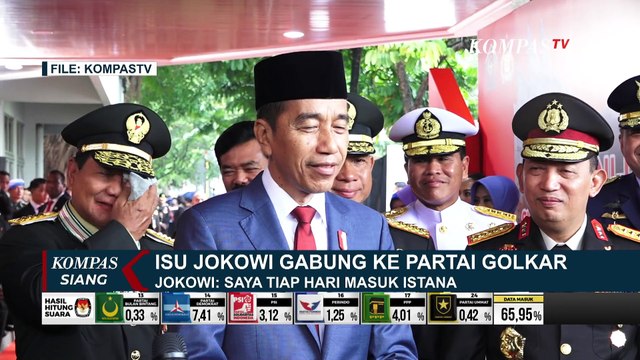 Kata Jusuf Kalla soal Isu Jokowi Jadi Ketua Umum Golkar