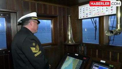 Çanakkale Deniz Savaşları'nın 109. yılında Nusret Mayın Gemisi anıldı