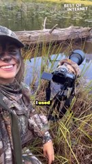 Nature's Delight 🌿 | Watch a Playful Grizzly Bear Splash and Play in the Water