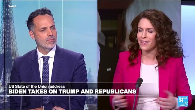 Biden takes on Trump and Republicans in fiery State of the Union speech