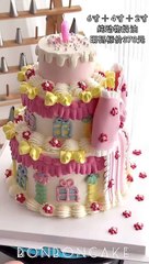 Decorating cakes, how to make the most beautiful cakes, eating cakes with short videos