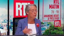 L'ex-Première ministre Elisabeth Borne dénonce un 