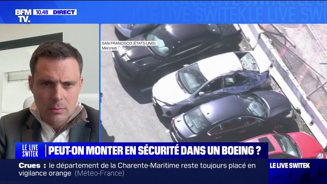 Ce n'est pas un phénomène très inquiétant pour la sécurité, c'est très impressionnant et anormal Charles Clair, pilote de ligne, réagit à la perte d'une roue de secours en plein vol d'un Boeing