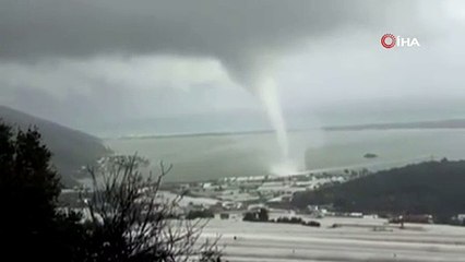 Seraları yerle bir eden hortum kabusu böyle geldi