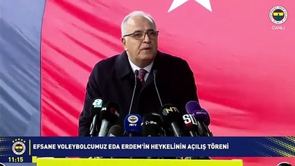 Voleybol Federasyonu Başkanı'ndan Eda Erdem'e: Adam gibi adam