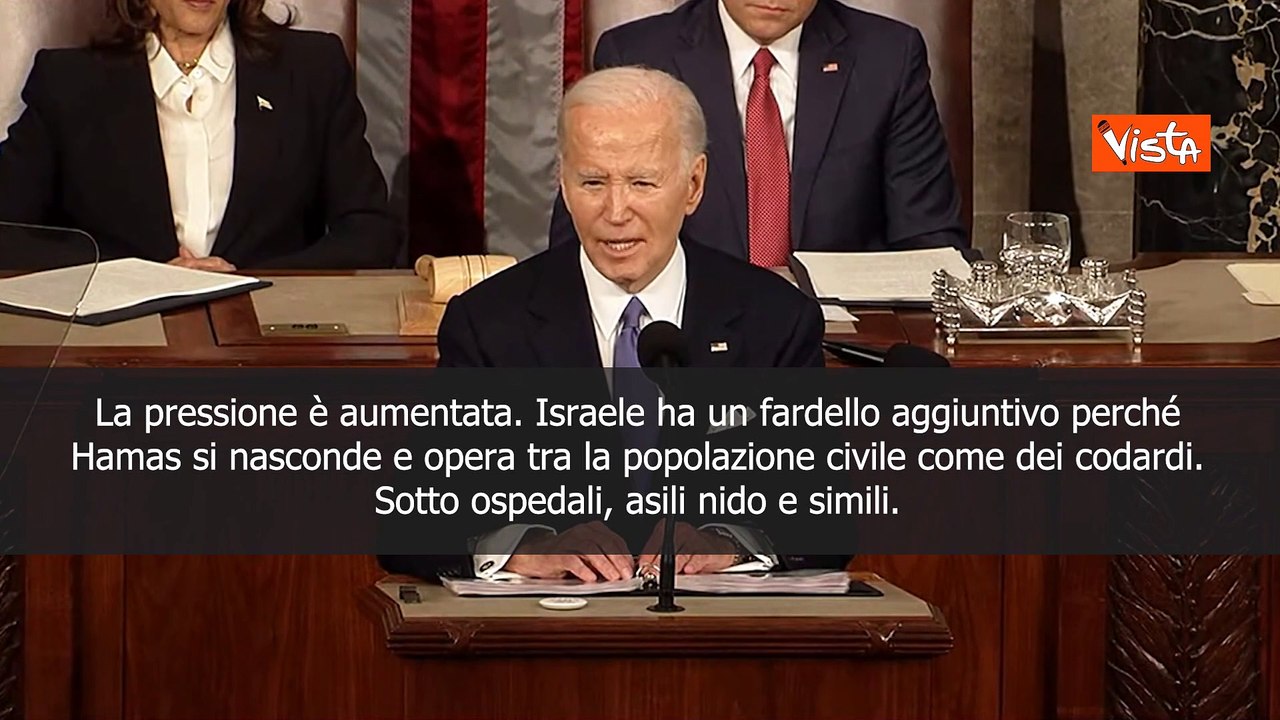 Biden: Israele ha il dovere di proteggere i civili a Gaza
