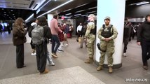 New York, la Guardia nazionale in metropolitana dopo recenti violenze