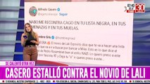 Alfredo Casero estalló contra el novio de Lali Espósito: ¿qué dijo?