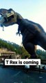 T Rex is coming Dinosaur is back #youtube #shorts #viral #trending #reels #dinosaur #beautiful