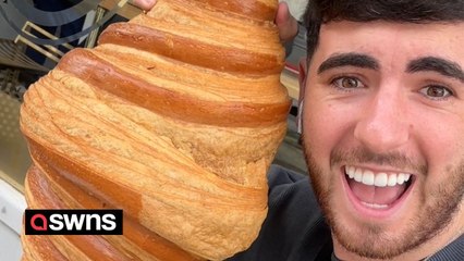 "I tried UK's most expensive croissant - it was absolutely banging and worth every penny"