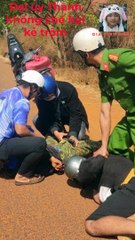 Đại úy công an truy đuổi, bắt 2 kẻ trộm có hung khí