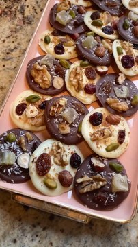 Recette de mendiants au chocolat