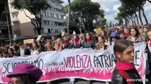 8 marzo, il corteo a Roma contro patriarcato e genocidio a Gaza