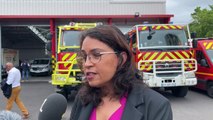 Une nouvelle caserne de pompiers inaugurée à Saint-Benoît