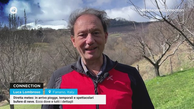 Diretta meteo: in arrivo piogge, temporali e spettacolari bufere di neve. Ecco dove e tutti i dettagli