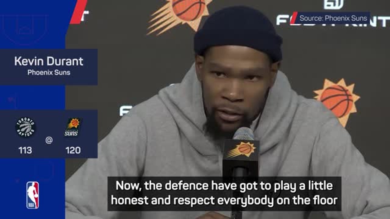 Allen's scoring opens the game up for the Suns - Durant