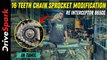 RE Interceptor 865cc 16 Teeth Chain Sprocket Modification |NMW Performance Racing| Pearlvin Ashby