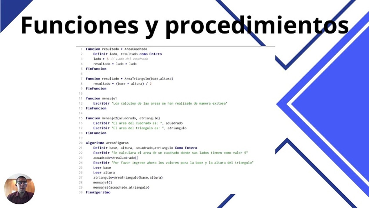 Funciones sin parametros