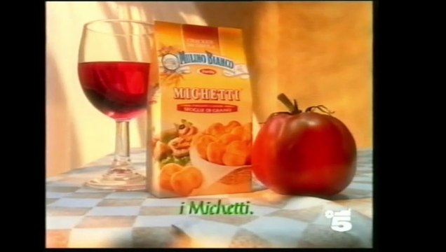 Pubblicità/Bumper anno 1994 Canale 5 - Michetti Mulino Bianco