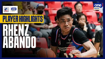 EASL: Rhenz Abando returns to action for Anyang in Final Four