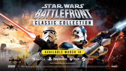 Star Wars Battlefront Classic Collection Official Launch Trailer