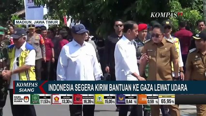 Video herunterladen: Indonesia Segera Kirim Bantuan ke Gaza Lewat Udara, Begini Kata Jokowi