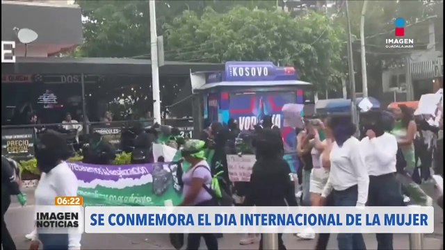 Cierres viales en Guadalajara por el 8M | #ImagenNoticiasGDL con #RicardoCamarena