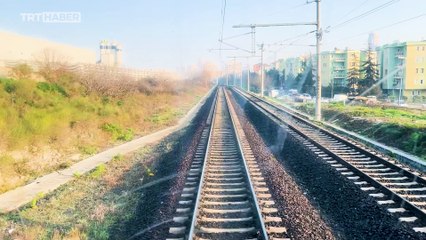 Halkalı-Kapıkule hattının tek kadın makinisti