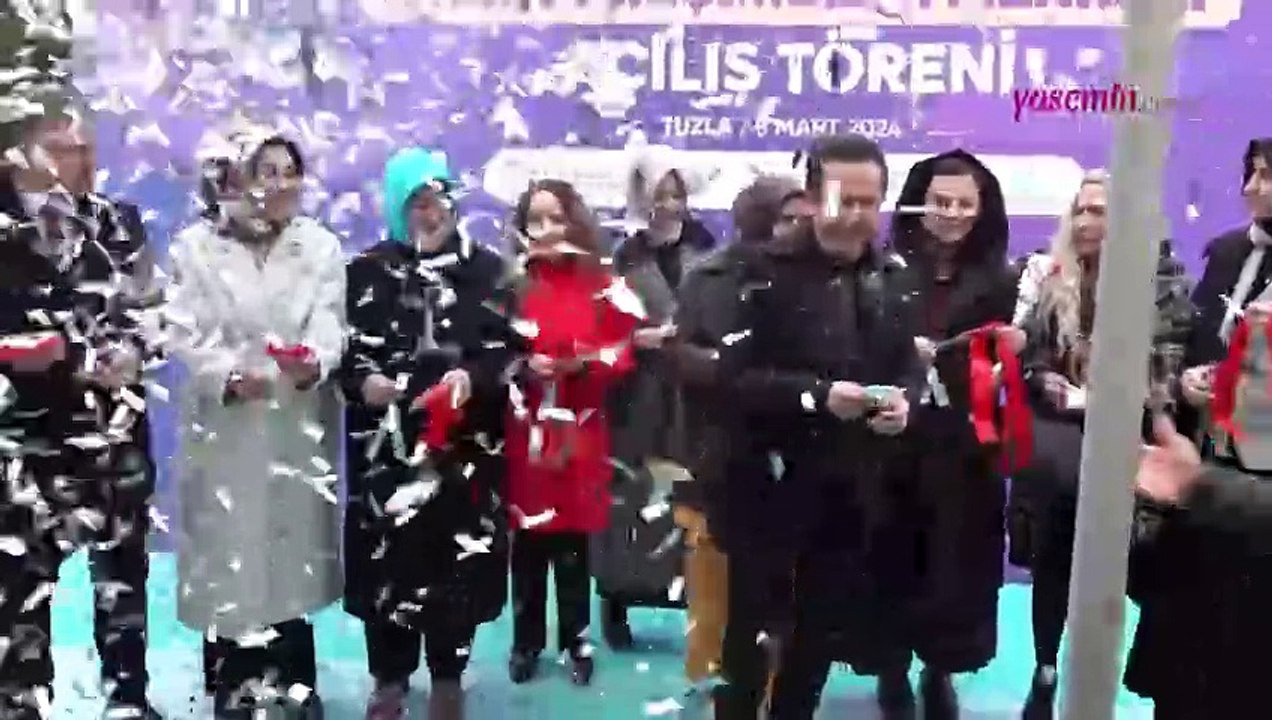 8 Mart'ta anlamlı açılış! "Kadın Girişimcilik Tuzla Belediyesi Merkezi" kadınlara umut oldu!