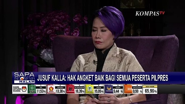 Jusuf Kalla Sebut Hak Angket Baik Bagi Semua Pasangan Capres-Cawapres 2024!