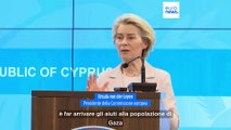 Gaza: l'Ue invia una nave con aiuti umanitari, nuovo corridoio via mare da Cipro