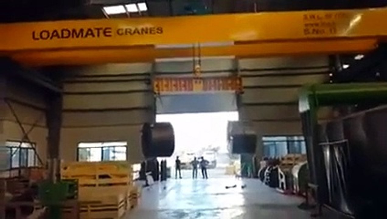 50 Ton EOT Crane load testing