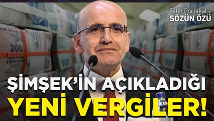 1 NİSAN SONRASINA HAZIRLANIN! ŞİMŞEK AÇIKLADI İŞTE YENİ VERGİLER!