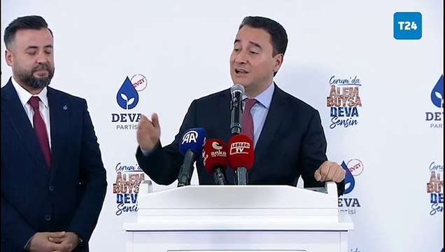 Çorum’da konuşan Ali Babacan karamsar tablo çizdi
